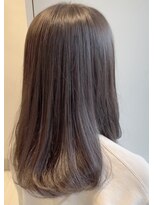 ベルクープス 天王寺店(Belle Coupes) 【Bellecoupes】ミルクティーベージュ 透け感カラー