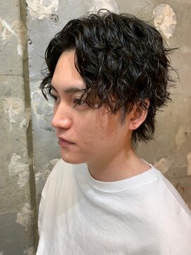 アカ(ACA) ツイストスパイラルパーマ波巻きパーマ波巻スパイラル札幌大通