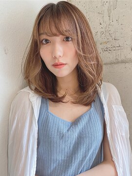 ルービック 枚方(Rubik's) 韓国くびれヘア/アッシュブラウン