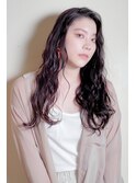 デザインカラー×レイヤーカット×ウェットヘアオリーブベージュ