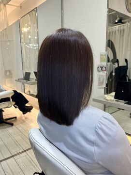 ルスリー 田園調布店(Lsurii) 【田園調布髪質改善】純度100%トリートメント+カット+縮毛矯正