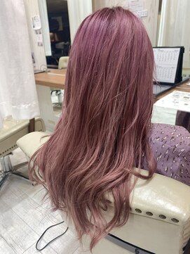 ソワン ドゥ ブレス 立花店(soin de brace) 大人可愛い×ベビーピンク/小顔【高嶋仰】