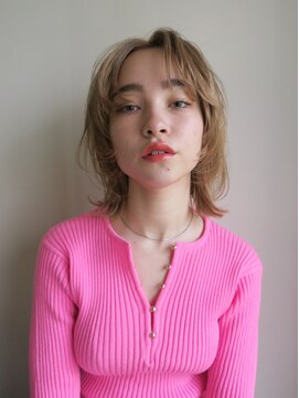 ウォーター 表参道(WATER) ケアブリーチベージュ【表参道】@water.hair