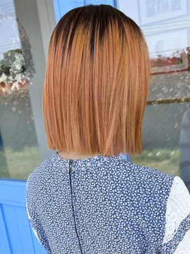 ミュール(mule) ブリーチ1回目安/オレンジカラー