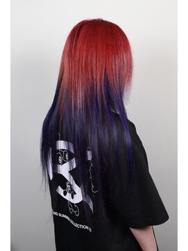 クリップ ジョイント ゴッド(CLIP JOINT GOD) ボルドーレッド×バイオレット