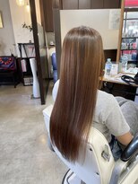 ムーブ(Moob)&nbsp;艶感&透明感◎ベージュカラー×髪質改善カラー【別府】