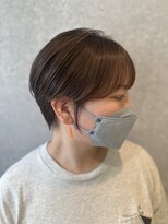 アース 三軒茶屋店(HAIR&MAKE EARTH) 三軒茶屋_レディース_ショート_ブラウン_カットが上手い_大人_