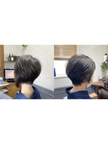 カミケン 清明店(kamiken.)&nbsp;大人アシメショート個性的きれいめ上品【カミケン清明店】