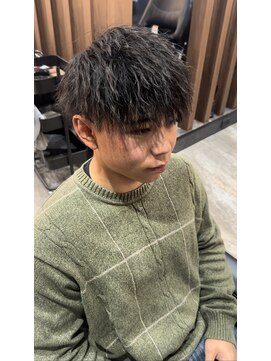 オーラ(AuRa) マッシュ×ソフトツイストパーマ