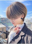 30代40代50代ショート前髪なしハンサムショート大人ショート
