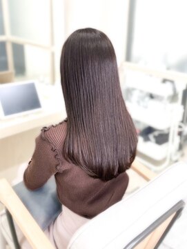カレンアンドエクラート 大宮(KAREN&ECLART) 髪質改善　艶髪　ストレート　縮毛矯正　暗髪　韓国風　ロング