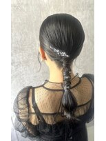 スタイル 横浜(STYLE)&nbsp;横浜／編みおろし／カチモリ／ヘアアレンジ