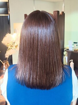 アルフラン(al franc) 髪質改善カラー/カシスブラウン