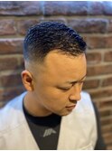 【神田】メンズビジネスフェード刈り上げスタイル