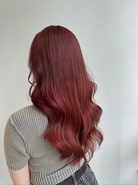 ガリカ 博多(Gallica) 【長まなみ】肌馴染みのいい◎暖色カラー透明感レッドブラウン