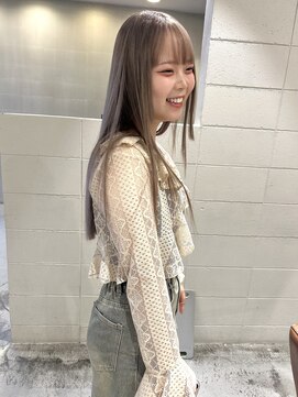 ディーカヘアー(Di KA HAIR) ミルクティーベージュ/YUDA/@dattyon