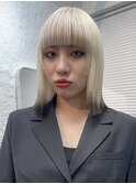 ダブルカラーハイトーンカラーケアブリーチインナーカラー