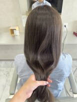 キング(K!ng)&nbsp;縮毛矯正髪質改善ハイライトレイヤーカット楠葉美容室エクステ