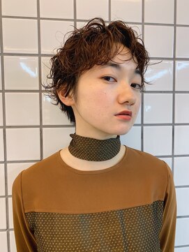 キーチェ 梅田中崎町(keych) レイヤーカット/ニュアンスパーマ[中崎町/梅田駅］