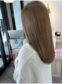 髪質改善カラー×ロング