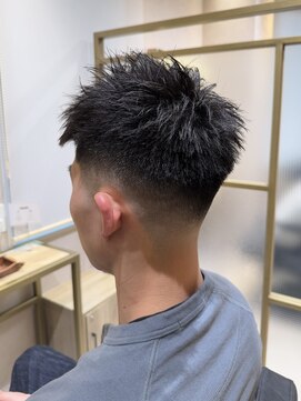 アレアル 広島並木通り店(ALEAR) フェードカット/メンズショート/スキンフェード