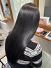 【ダメージへア向け縮毛矯正】美髪プレミアム矯正+カット＋オージュアTR