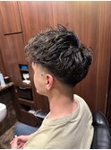 ツイストアップバング