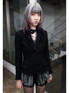 レコ 渋谷(LECO) ローライトホワイトピンクパープルハイトーンデザインカラー