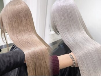 ジーナ(XENA)の写真/【ダブルカラー¥10800】希望を外さないブリーチ/ダブルカラー/エクステ/インナーカラー［渋谷駅］