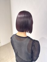 エト 梅田(eto)&nbsp;韓国/くびれヘア／メルティカラー［大阪梅田駅/ボブ／韓国］