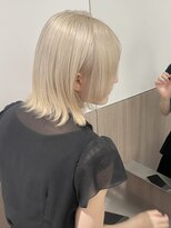 ホロ 渋谷(hollo)&nbsp;ホワイトブロンド/ホワイトベージュ