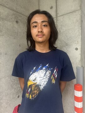 アンドピース and peace レイヤーカット＆ストレートパーマ