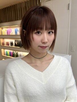 アビー(ABBEY3) 外ハネボブラインボブ切りっぱなしボブヘイリーボブパッっとボブ