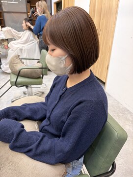 ナチュラル大人ボブ本厚木