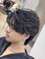 フィフスパーク(fifth PARK) 渋谷フェザーパーマ微分け毛流れフェザーショートセンターパート