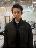 シャルム(charme)&nbsp;刈り上げないベリショ　　スパイキーショート　メンズカット