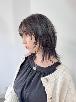 roots 浅草店【4月上旬NEW OPEN(予定）】の写真/自然に馴染む色と艶。ダメージを抑えた薬剤とトリートメントで髪をいたわりながら叶える白髪染め◎