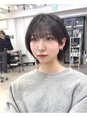 【ミニボブ】ナチュラルボブ/ストレートボブ/ショートボブ