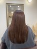 ふわりカット＋縮毛矯正＋うるトリートメント　　￥19000→17000
