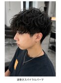 波巻きスパイラル/マッシュ/ツーブロック/メンズサロン/天白区