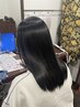 【塩田限定】酸性縮毛矯正＋カット＋ケアプロ髪質改善Tr￥23000
