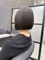 エミュ(Aimu.)&nbsp;髪質改善カラー×ミントベージュボブ