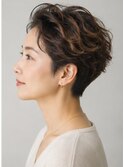 大人の洗練ニュアンスショート