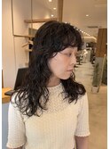 ぺたんとなりやすい方におすすめしたいふんわりパーマ