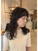 シアン 矢場町店(CYAN.)&nbsp;ぺたんとなりやすい方におすすめしたいふんわりパーマ