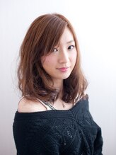 ヘアー ハウス ヴィサージュ(hair house) ゆるふわミディアムヘア
