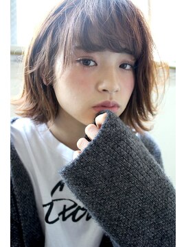 グリーン 渋谷(green) 外ハネボブ×フォギーベージュ