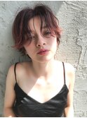 ラフ感ショート×ボルドーで一歩先をいくお洒落hair！