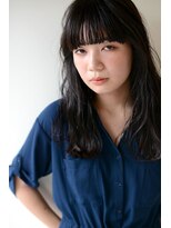 ミラバイグリーン(Mira by green)&nbsp;黒髪ｘワンレンｘヴェールウェーブ　#2