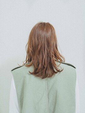 プロデュース 相模原店(Produce) 無造作カール♪ベージュカラー☆セミディ